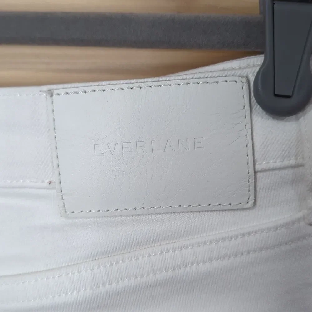 Everlane Jeans Womens 28 White  Curvy High Rise‎ Skinny Jeans